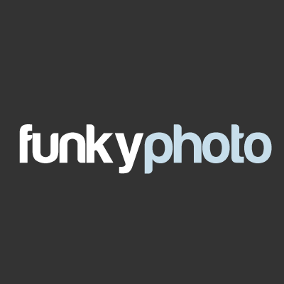 Funky photo logo